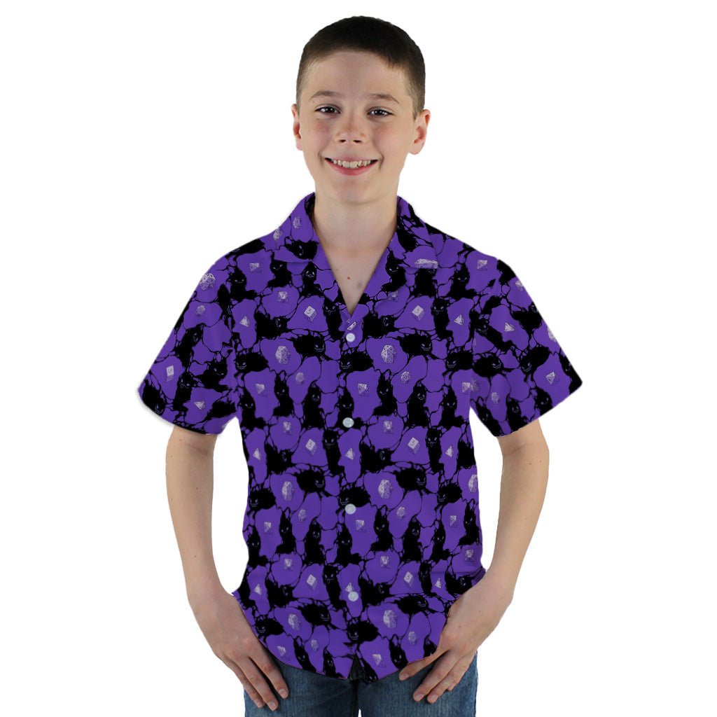 Dnd Inkling Familiars Youth Hawaiian Shirt - YXS - -