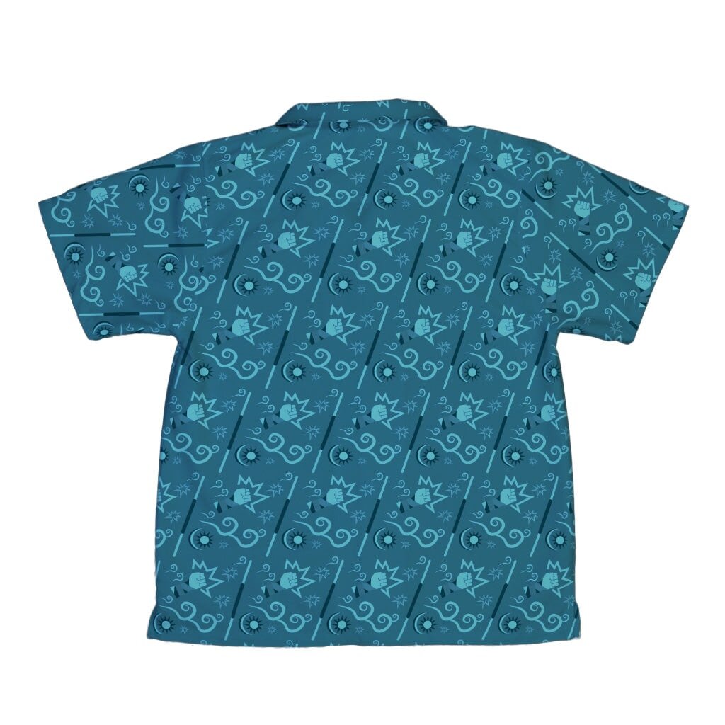 Dnd Monk Class Youth Hawaiian Shirt - YXS - -
