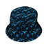 Dnd Mystic Blue Dragons Bucket Hat - M - Black Stitching - -