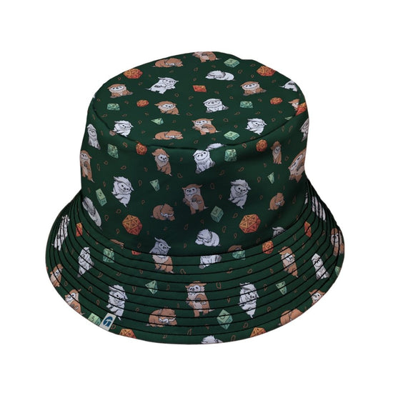 Dnd Owlbears Bucket Hat - M - Black Stitching - -