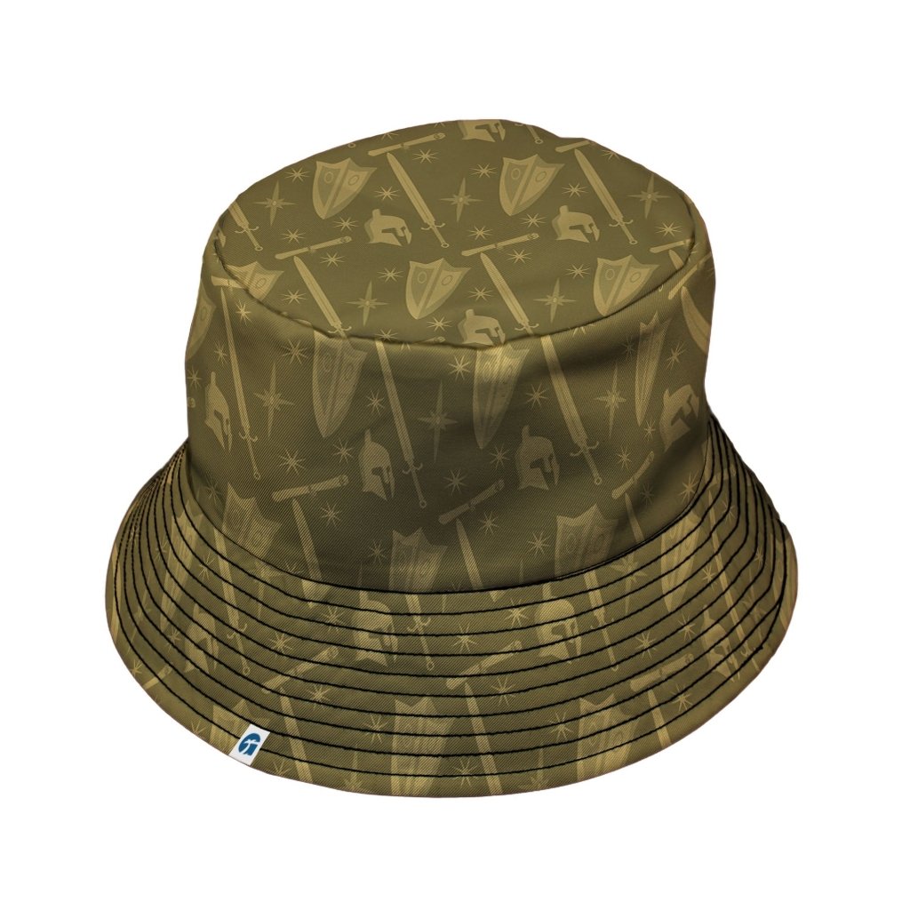 Dnd Paladin Class Bucket Hat - M - Grey Stitching - -