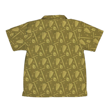 Dnd Paladin Class Youth Hawaiian Shirt - YXS - -