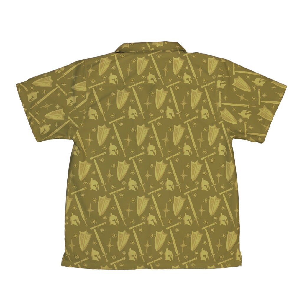 Dnd Paladin Class Youth Hawaiian Shirt - YXS - -