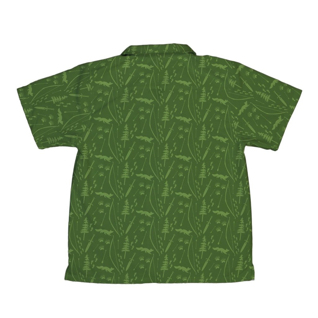 Dnd Ranger Class Youth Hawaiian Shirt - YXS - -