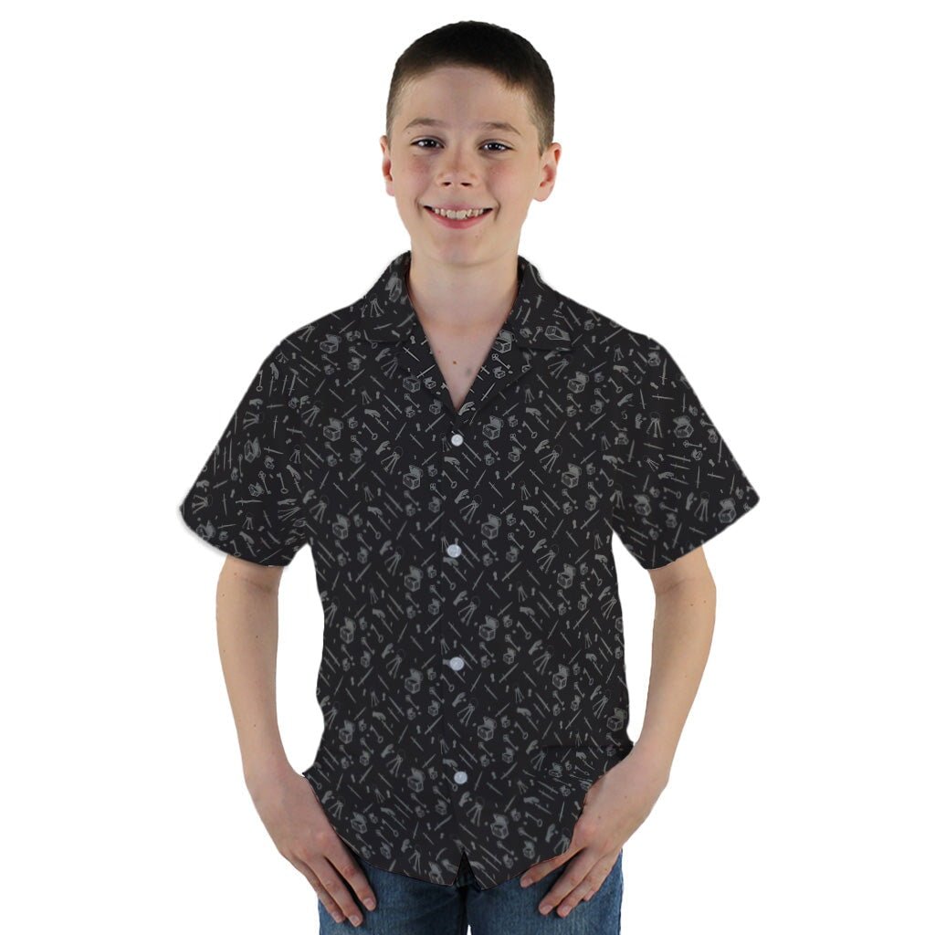 Dnd Rogue Class Youth Hawaiian Shirt - YM - -