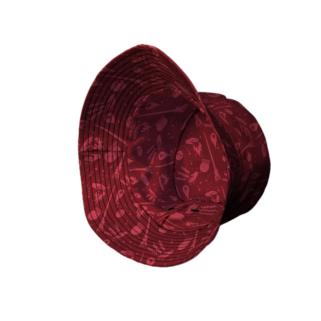 Dnd Sorcerer Class Bucket Hat - M - Black Stitching - -