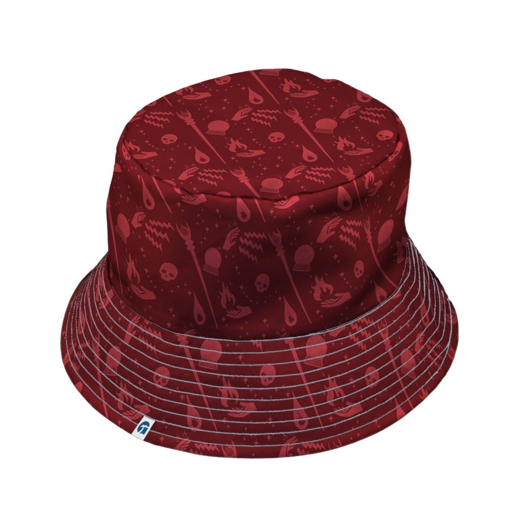 Dnd Sorcerer Class Bucket Hat - M - Black Stitching - -