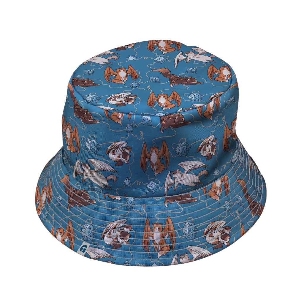 Dnd Tressym Familiars Bucket Hat - M - Grey Stitching - -