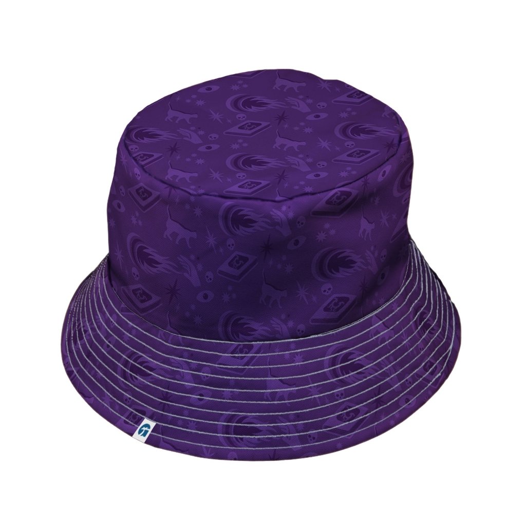 Dnd Warlock Class Bucket Hat - M - Black Stitching - -