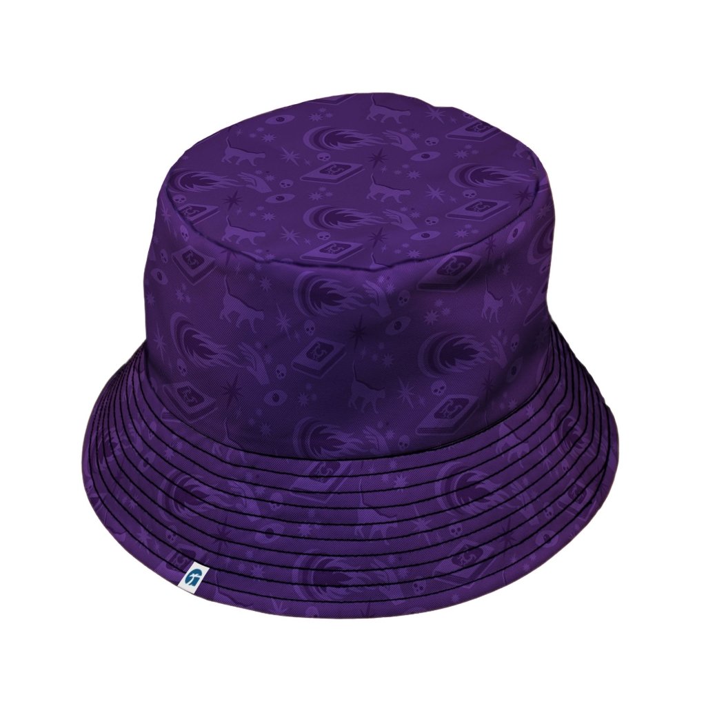 Dnd Warlock Class Bucket Hat - M - Grey Stitching - -