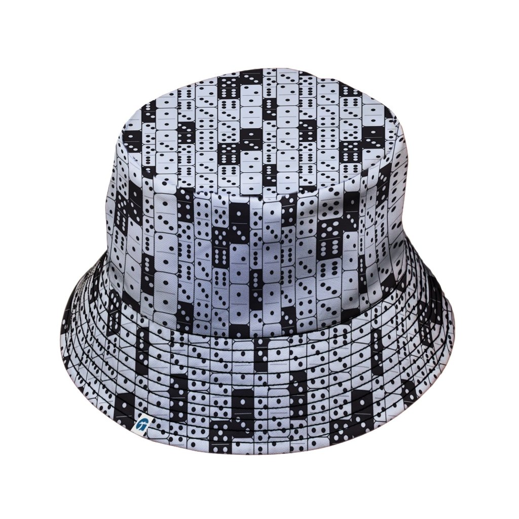 Dominos Bucket Hat - M - Grey Stitching - -
