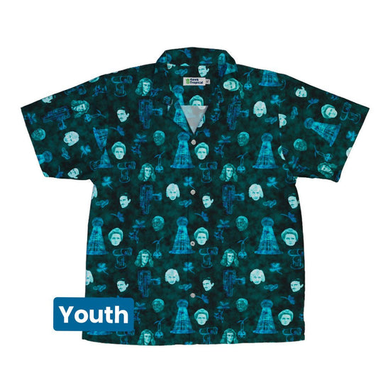 Eerie Science Legends Youth Hawaiian Shirt - YXS - -