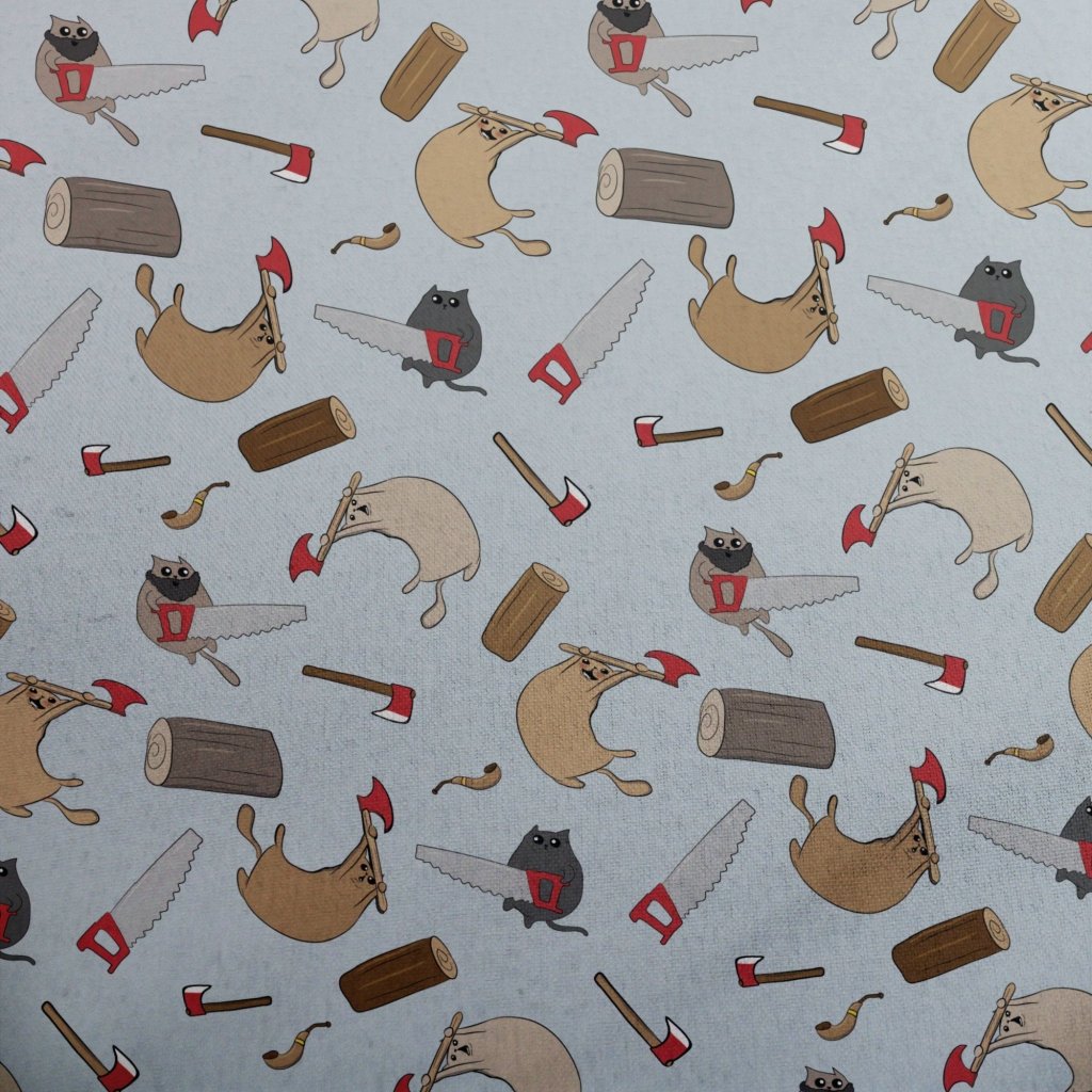 Exploding Kittens Lumber Cats Youth Hawaiian Shirt | Geek Tropical