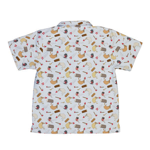Exploding Kittens Lumber Cats Youth Hawaiian Shirt | Geek Tropical