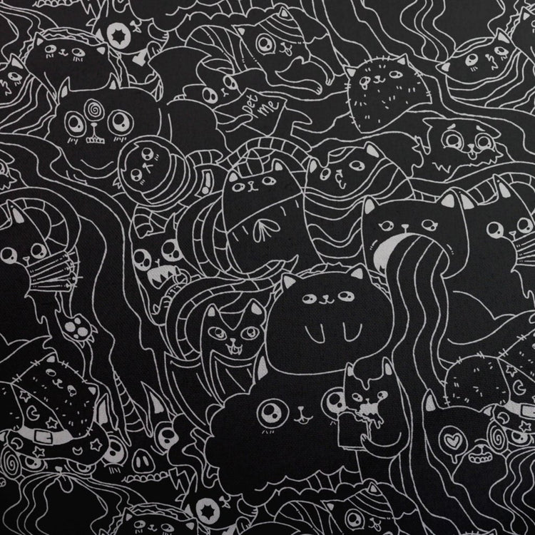 Exploding Kittens Mashup Black Youth Hawaiian Shirt - YXS - -