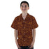 Exploding Kittens Mashup Red Brown Youth Hawaiian Shirt - YL - -