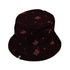 Floral Violin Melody Bucket Hat - M - Black Stitching - -