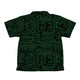 Green Black Computer Circuit Board Youth Hawaiian Shirt - YXS - -