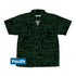 Green Black Computer Circuit Board Youth Hawaiian Shirt - YXS - -