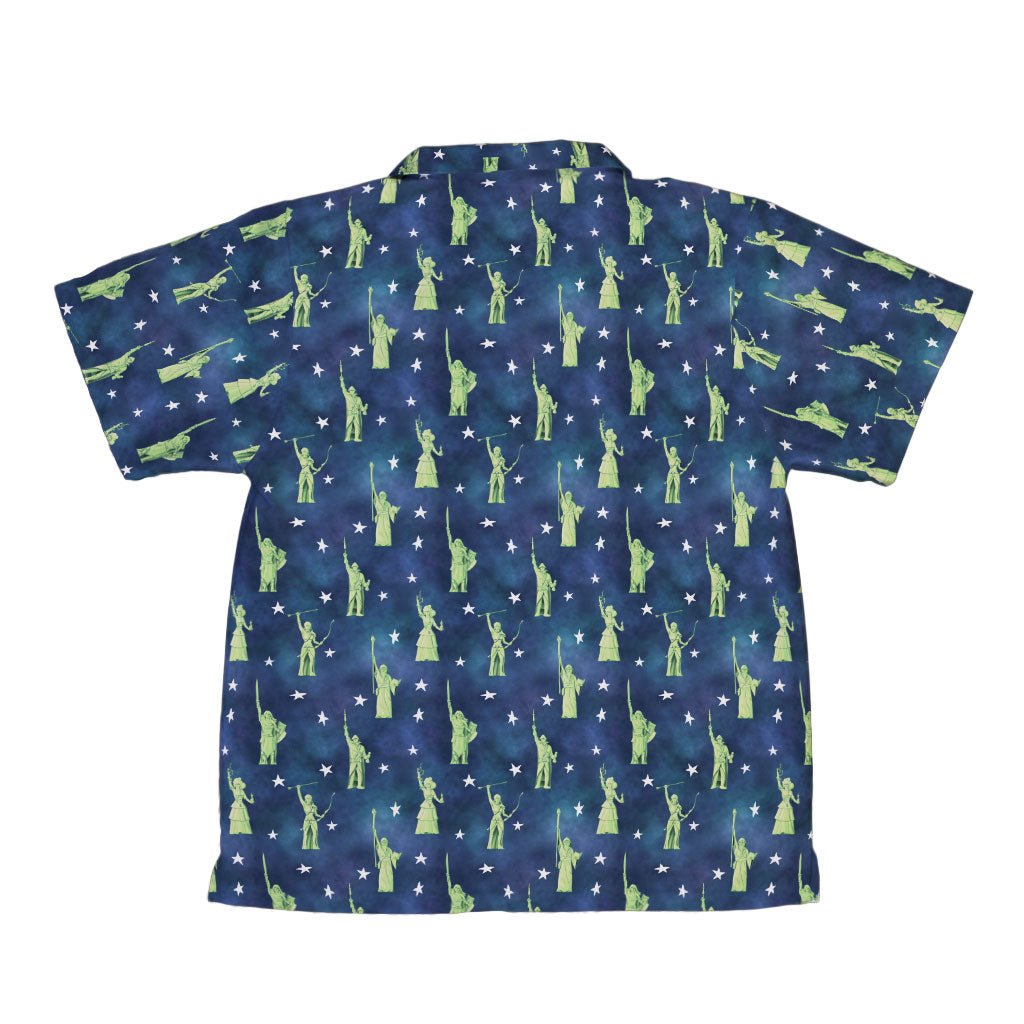 Lady Liberty DND Class Youth Hawaiian Shirt - YXS - -