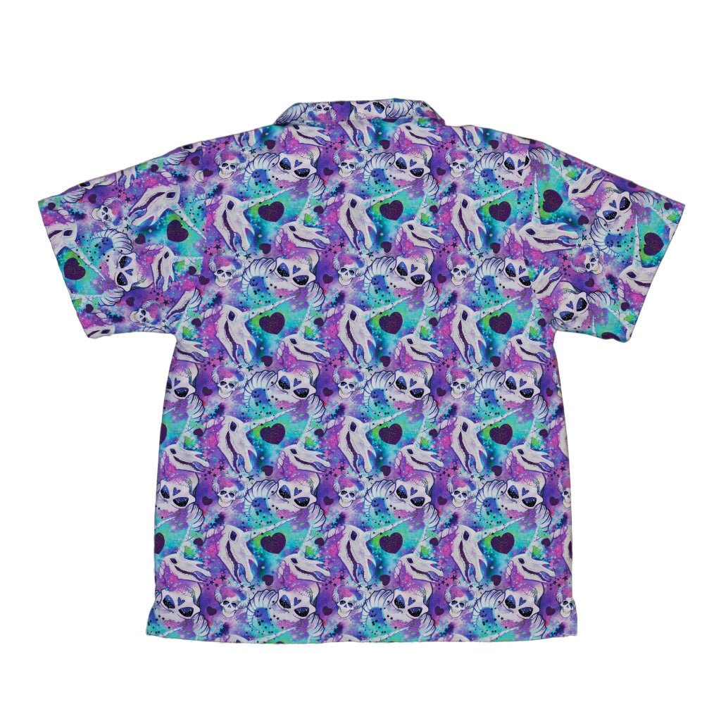 Magical Skulls Youth Hawaiian Shirt - YXS - -