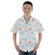 Math Memphis Style White Youth Hawaiian Shirt - YM - -