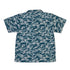 Military Fighter Jet Navy Camo Blue Youth Hawaiian Shirt - YXS - -