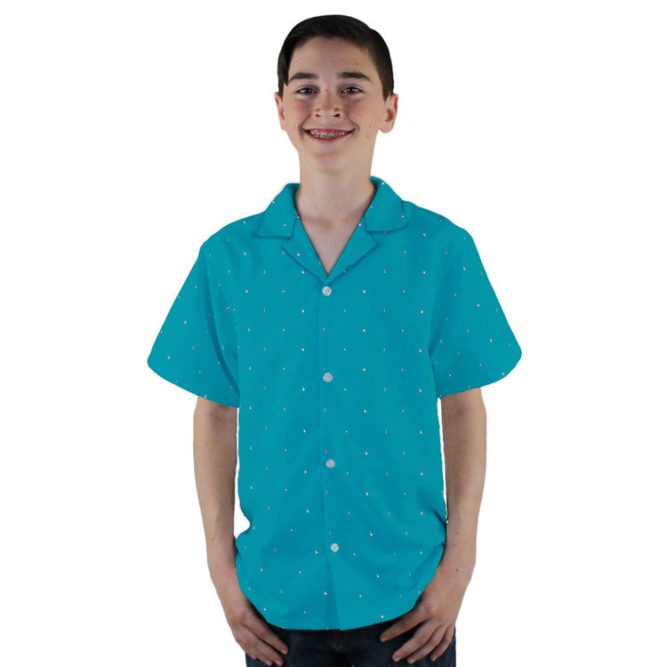 Mouse Youth Hawaiian Shirt - YXS - -