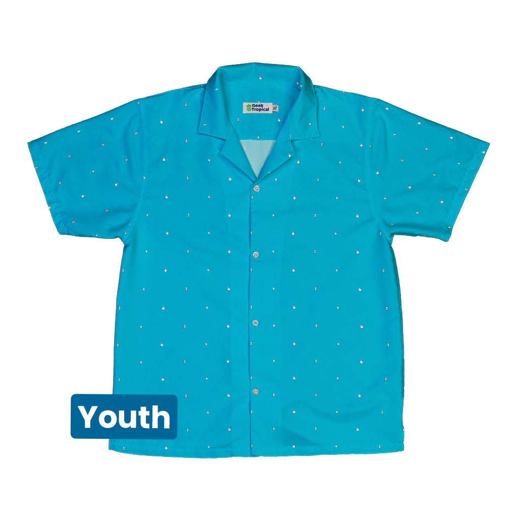 Mouse Youth Hawaiian Shirt - YXS - -