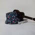 Multi Colored Airplanes on Blue Bucket Hat - M - Black Stitching - -
