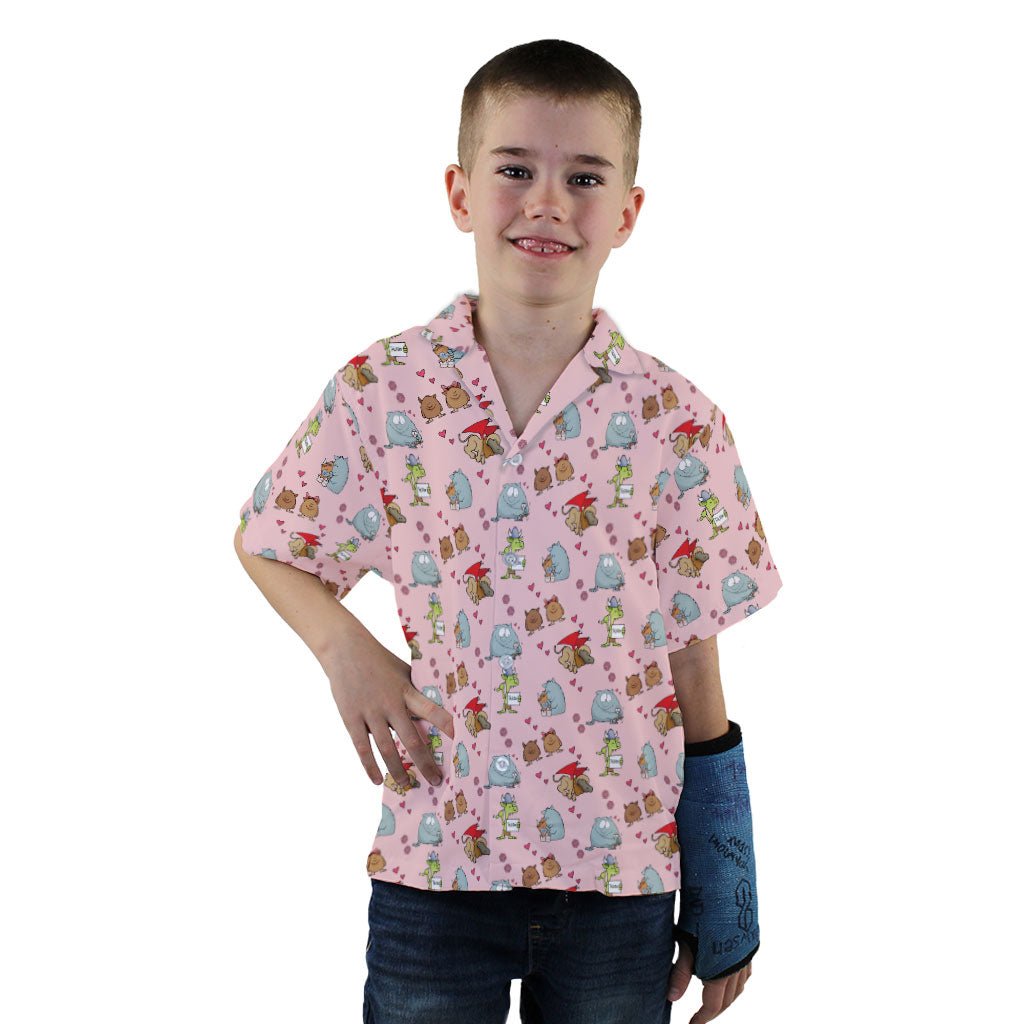 Munchkin Cuties Youth Hawaiian Shirt - YXS - -