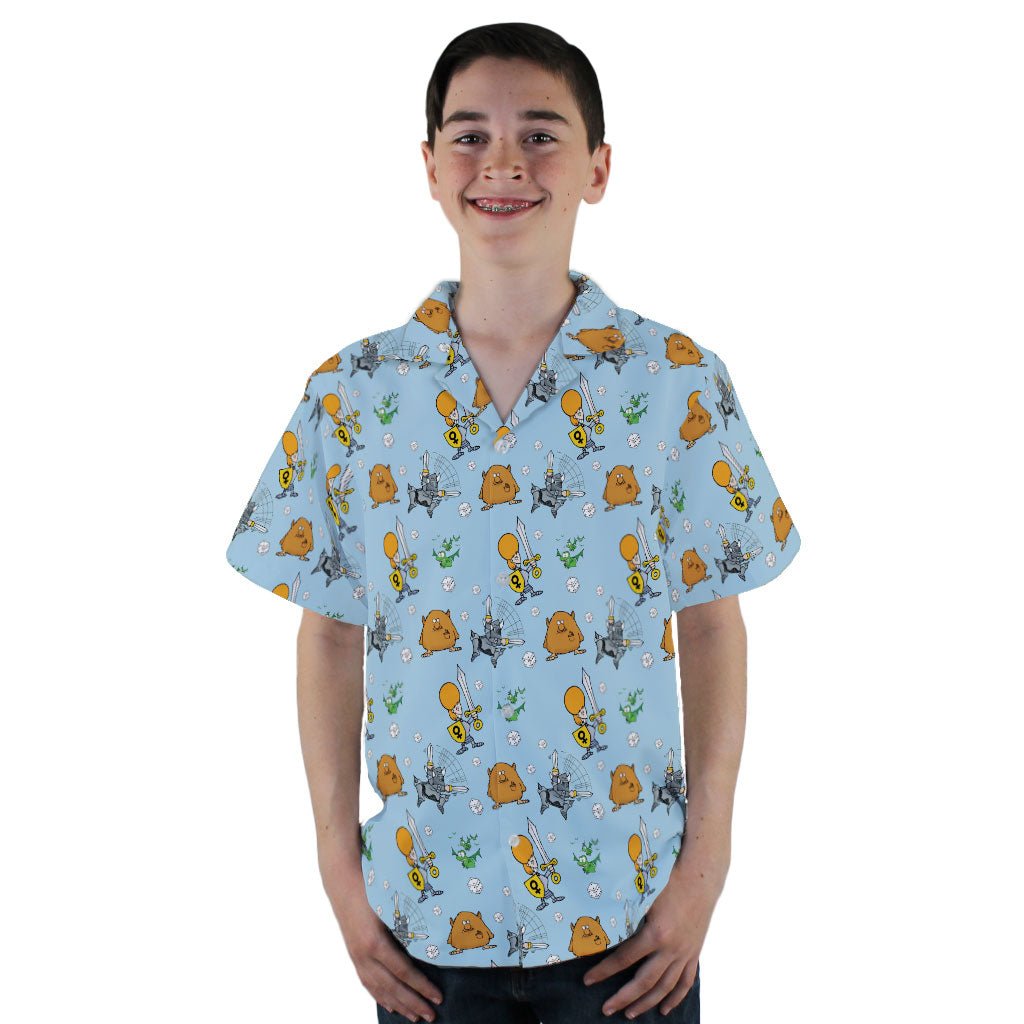 Munchkin Dicey Youth Hawaiian Shirt - YL - -