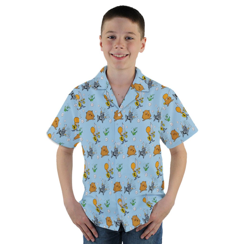 Munchkin Dicey Youth Hawaiian Shirt - YM - -
