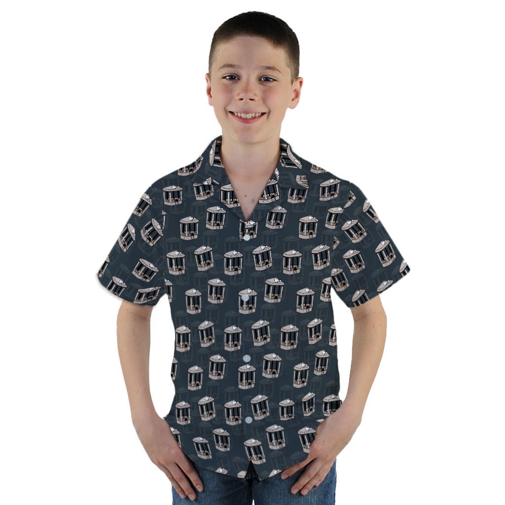Munchkin Gazebos Youth Hawaiian Shirt - YM - -