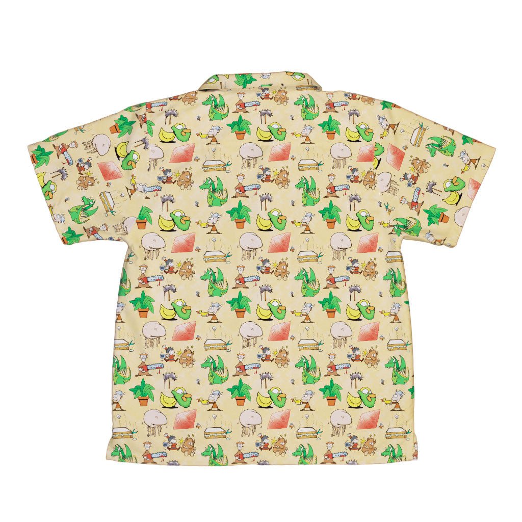 Munchkin Mayhem Youth Hawaiian Shirt - YXS - -