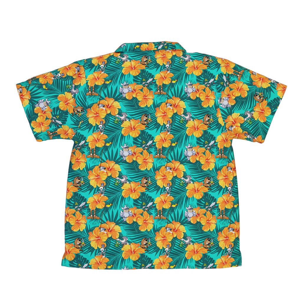 Munchkin Tropical Blossom Youth Hawaiian Shirt - YXS - -