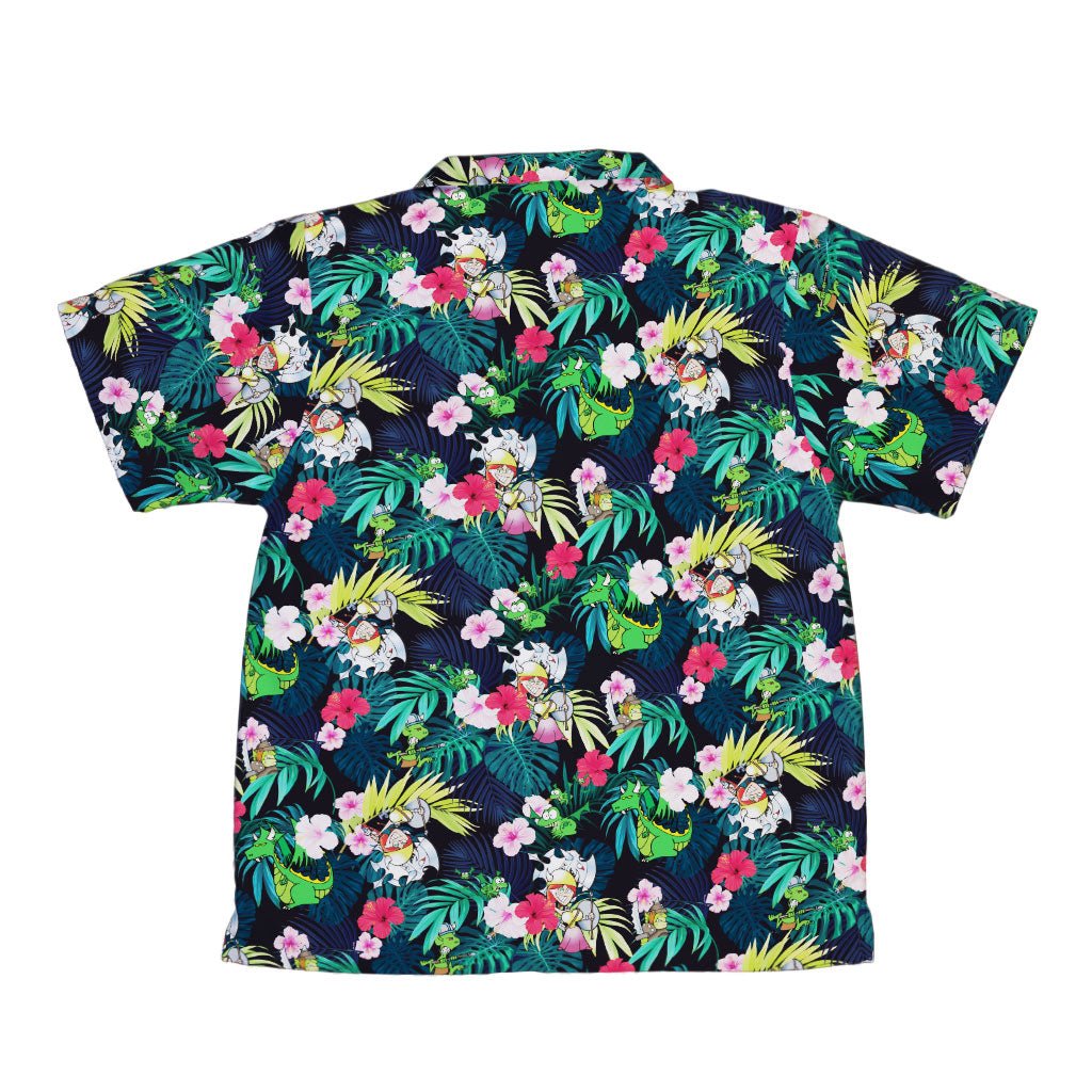 Munchkin Tropical Flower Youth Hawaiian Shirt - YXS - -