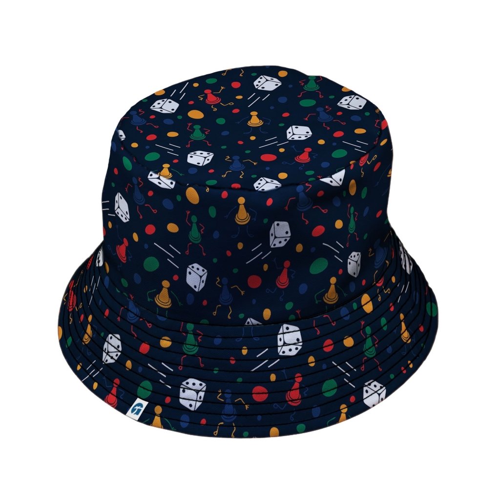 Pawn Party Blue Board Game Bucket Hat | Geek Tropical