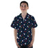 Pawn Party Blue Board Game Youth Hawaiian Shirt - YL - -