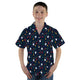 Pawn Party Blue Board Game Youth Hawaiian Shirt - YM - -