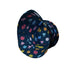 Pixel Monsters Teal Video Game Bucket Hat - M - Black Stitching - -