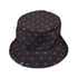 Pixel Pumpkins Bucket Hat - M - Black Stitching - -