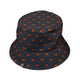 Pixel Pumpkins Bucket Hat - M - Black Stitching - -