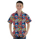 Pop Art Comic Book Red Youth Hawaiian Shirt - YM - -