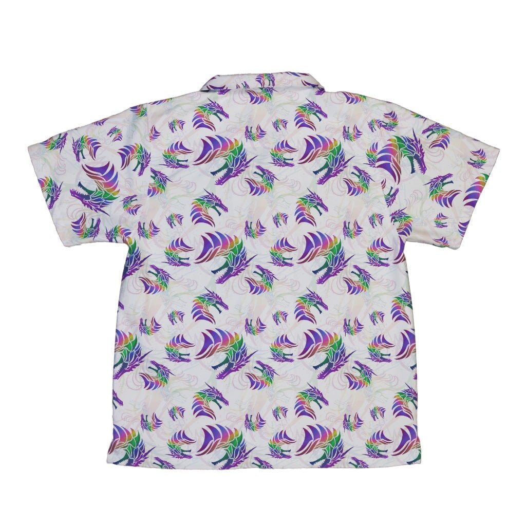 Rainbow Dragons and Unicorns Youth Hawaiian Shirt - YXS - -