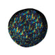 Rainbow Dragons DND Dice Black Bucket Hat - M - Black Stitching - -