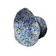 Rainbow Dragons DND Dice White Bucket Hat - M - Grey Stitching - -