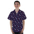 Rocket Ships Starry Night Youth Hawaiian Shirt - YL - -