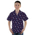 Rocket Ships Starry Night Youth Hawaiian Shirt - YM - -