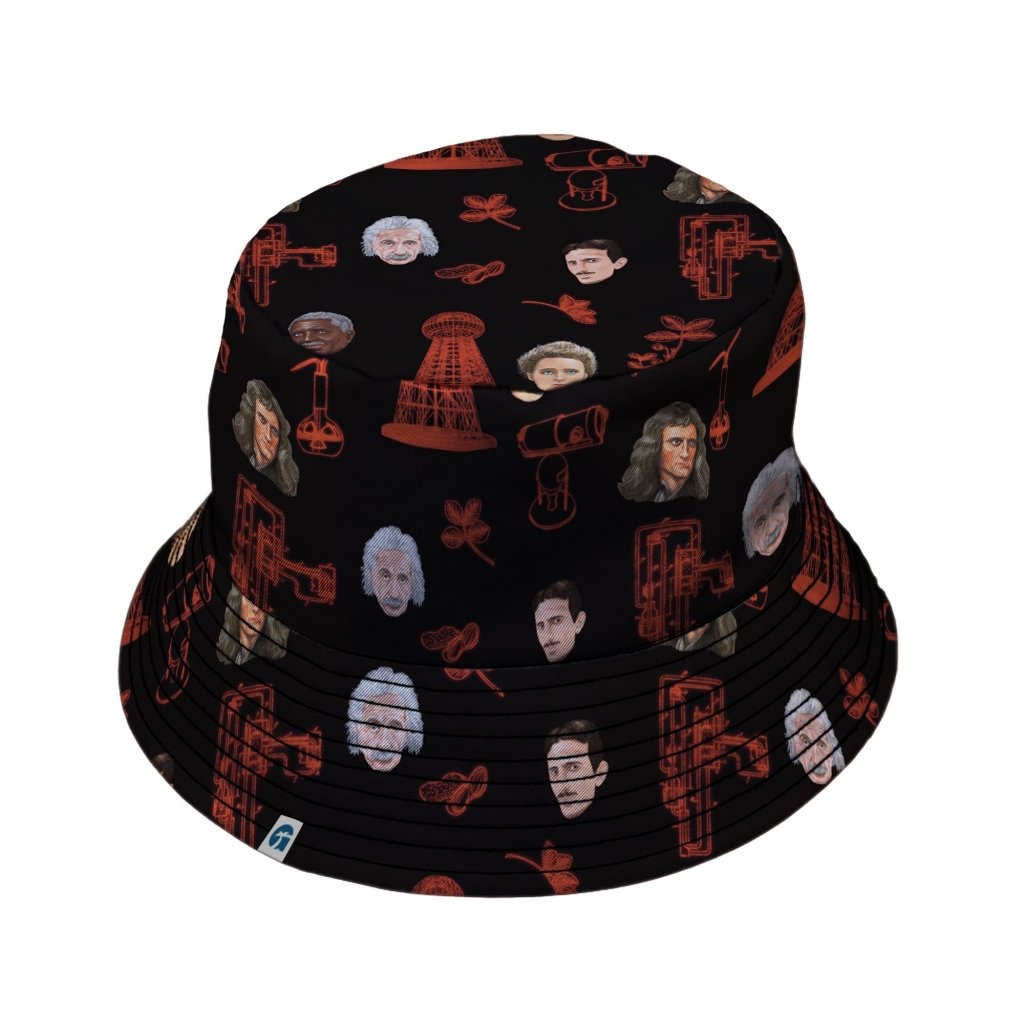 Rusty Science Legends Bucket Hat - M - Black Stitching - -